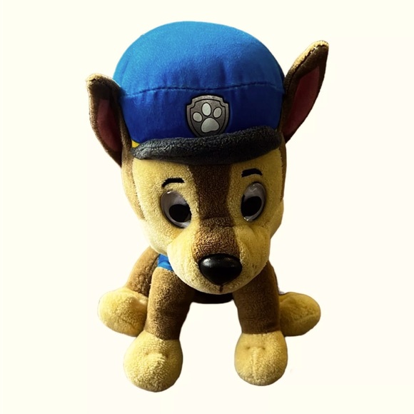 "Paw Patrol" CHASE Plush 6" Stuffed Police Officer Pup - Picture 1 of 6